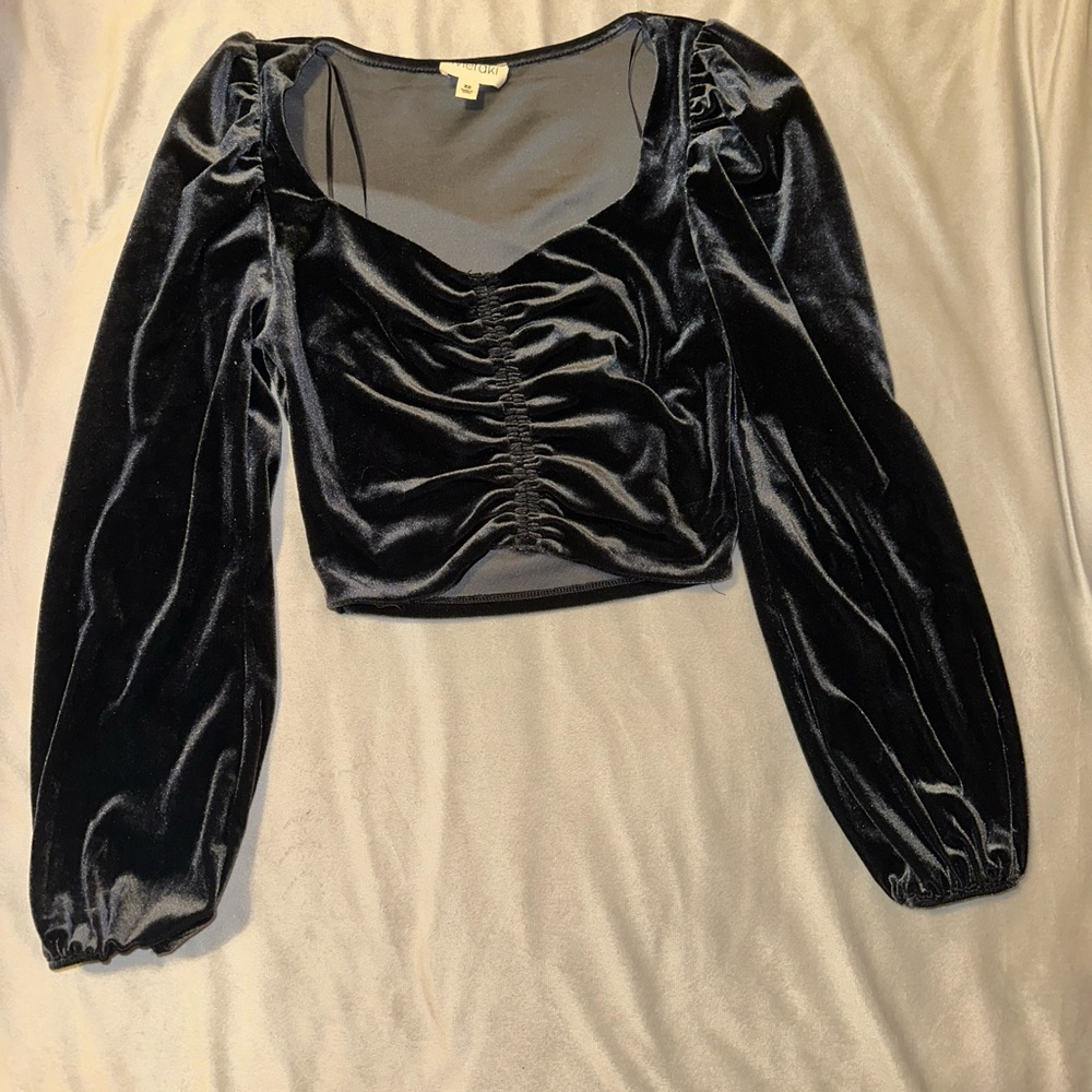 Velvet shirt